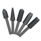 Roterende Stalen Vijlen Set 5-delig | Voor Zachte Metalen | Diam. 6mm
