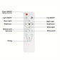 🔥ZOMERUITVERKOOP 49% KORTING🔥 2-IN-1 DRAAGBARE PLAFONDVENTILATOR & LICHT met afstandsbediening