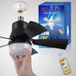 🔥ZOMERUITVERKOOP 49% KORTING🔥 2-IN-1 DRAAGBARE PLAFONDVENTILATOR & LICHT met afstandsbediening