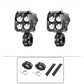 LED Werklamp 2-in-1 | 3000K/6000K Dubbel Licht | 4 Lenzen | IP68 Waterdicht