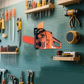 【Veilige Opslag】 Kettingzaag Houder | Roestbestendige Coating | Voor Garage/Schuur