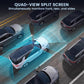 4-in-1 Dashcam Systeem | Met Nachtopname en Loop Recording