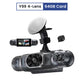 4-in-1 Dashcam Systeem | Met Nachtopname en Loop Recording
