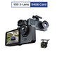 4-in-1 Dashcam Systeem | Met Nachtopname en Loop Recording