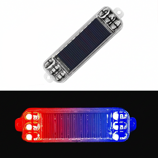 🎉【50% Korting】 Zonne-energie Waarschuwingslamp | Automatische Sensor🚨