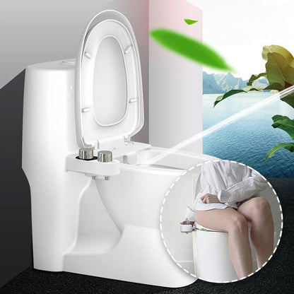 💥Tot 50% korting!! Niet-elektrisch bidetopzetstuk 🚿✨ – Instelbare druk, zelfreinigend, Easy Install, Fits Standard Toilets
