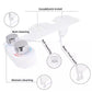 💥Tot 50% korting!! Niet-elektrisch bidetopzetstuk 🚿✨ – Instelbare druk, zelfreinigend, Easy Install, Fits Standard Toilets