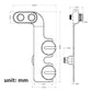 💥Tot 50% korting!! Niet-elektrisch bidetopzetstuk 🚿✨ – Instelbare druk, zelfreinigend, Easy Install, Fits Standard Toilets