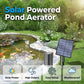 ❄️Zomerfresh 50% Korting!🐟Solar Vijverbeluchter met Luchtpomp – Zonne-energie Zuurstofpomp voor Gezonde Vijver, Vissen & Waterplanten