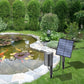 ❄️Zomerfresh 50% Korting!🐟Solar Vijverbeluchter met Luchtpomp – Zonne-energie Zuurstofpomp voor Gezonde Vijver, Vissen & Waterplanten