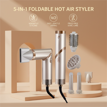 🎉【50% korting】5-in-1 heteluchtstyler | Met negatieve ionen🎁