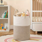 ✨🧺【50% Korting】Gevlochten Katoenen Mand 58L | Wasmand & Opbergmand
