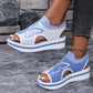 💥【LIMITED TIME 50% OFF】🔥 Dames Platform Sandalen | Ademend Mesh Bovenwerk | Open Teen | Antislip Rubberzool | Meerdere Kleuren 36-43 | Zomerse Veelzijdigheid