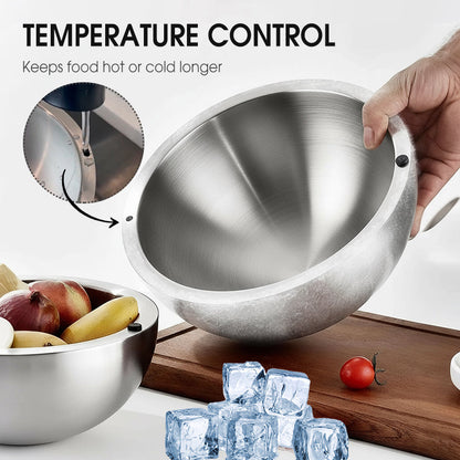 Double Walled Stainless Steel Dip Bowl