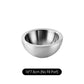 Double Walled Stainless Steel Dip Bowl