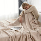 Soft Textured Blanket for Bed