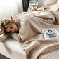 Soft Textured Blanket for Bed