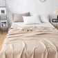 Soft Textured Blanket for Bed