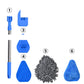 🎉【50% Korting】🚿Verstelbare Badkamer Schrobber Set | Met 3 Koppen✨