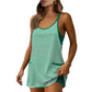 ⏰️🔥【50% Korting】🔥Gestreepte Tankini Jurk Dames | Met Zakken | 2-delige Set👗