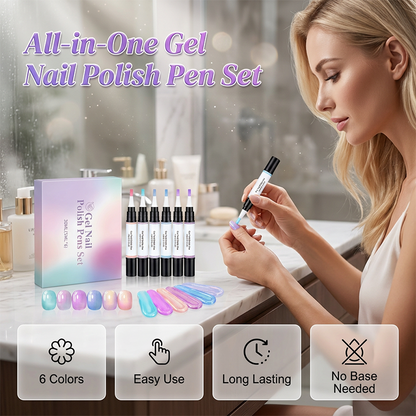 🥳UITVERKOOP 2026💞Tijdelijke Korting! Salon Nagelset voor Thuisgebruik | 6 Kleuren✨