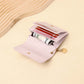 🔥【Aanbieding】🔥Mini Portemonnee met Sierketting | Lychee PU Leer | 5 Card Slots💳👛
