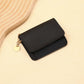 🔥【Aanbieding】🔥Mini Portemonnee met Sierketting | Lychee PU Leer | 5 Card Slots💳👛