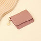 🔥【Aanbieding】🔥Mini Portemonnee met Sierketting | Lychee PU Leer | 5 Card Slots💳👛