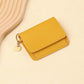 🔥【Aanbieding】🔥Mini Portemonnee met Sierketting | Lychee PU Leer | 5 Card Slots💳👛