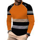 👕 50% KORTING! 🏃‍♂️ Sportieve heren-longsleeve – vochtafvoerend en met subtiele print – perfect voor actieve dagen, joggen of vrije tijd – ademend en comfortabel 🌿
