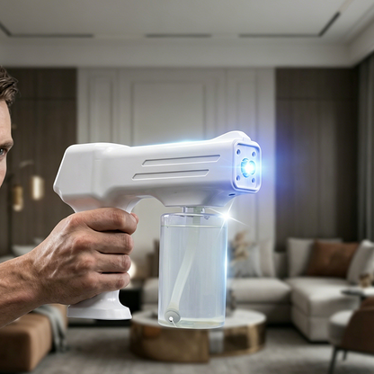 ✨【Aanbieding】✨Desinfectie Spraypistool met UV-licht | Draadloos & Oplaadbaar💡