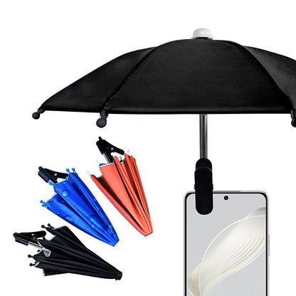 Clip-On Phone Umbrella Sun Shade