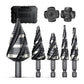 🎉【Aanbieding】✨⚒️HSS Spiraal Trapboren Set | 4-Snijkanten | Voor RVS & Metaal🚰