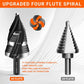 🎉【Aanbieding】✨⚒️HSS Spiraal Trapboren Set | 4-Snijkanten | Voor RVS & Metaal🚰