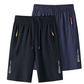 ❄️🏃‍♂️【Aanbieding】🎽Heren Sportshort Ice Silk | Sneldrogend & Met Ritszakken❄️🏃‍♂️