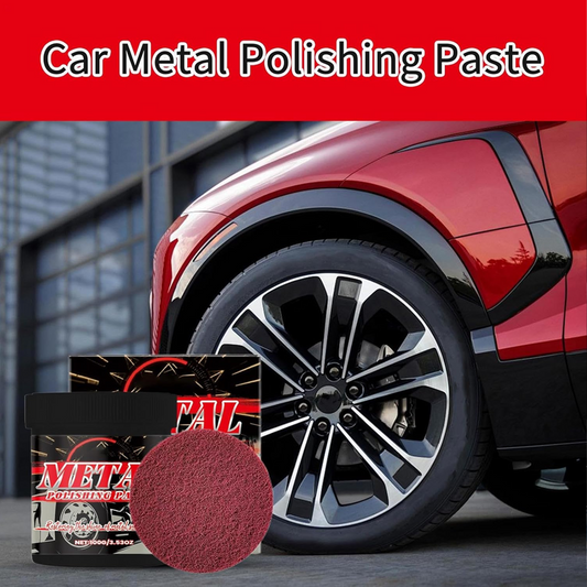 🎉【Aanbieding】Metaal Polijstpasta 100g | Verwijdert Roest & Oxidatie | Met Spons🎉