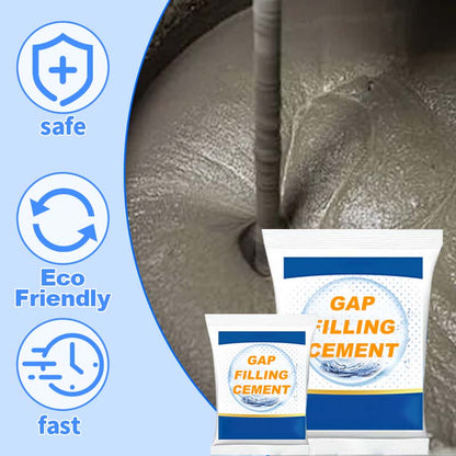❄️Zomerfresh 50% Korting!✨Sneldrogend Waterdicht Reparatiecement – Vulmiddel voor Scheuren, Gaten, Tegelvoegen en Lekkages