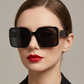✨🕶️【Aanbieding】🎉Retro Vierkante Zonnebril UV400 | Unisex | Lichtgewicht😎