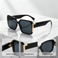 ✨🕶️【Aanbieding】🎉Retro Vierkante Zonnebril UV400 | Unisex | Lichtgewicht😎