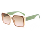 ✨🕶️【Aanbieding】🎉Retro Vierkante Zonnebril UV400 | Unisex | Lichtgewicht😎