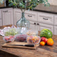 🔥【Aanbieding】🔥Elastische Voedselhoezen 100 Stuks | Stof- & Insectendicht | Transparant🍽️