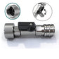 🎁【Aanbieding】🎁3/4" GHT naar 1/4" Snelkoppelingsadapter | Met Afsluitkraan | RVS🔧