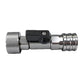 🎁【Aanbieding】🎁3/4" GHT naar 1/4" Snelkoppelingsadapter | Met Afsluitkraan | RVS🔧
