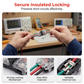 🎉⚡【Aanbieding】🎉Quick Wire Connector | Gereedschapsloos | Brandvertragend PC | Koperen Contacten🔧