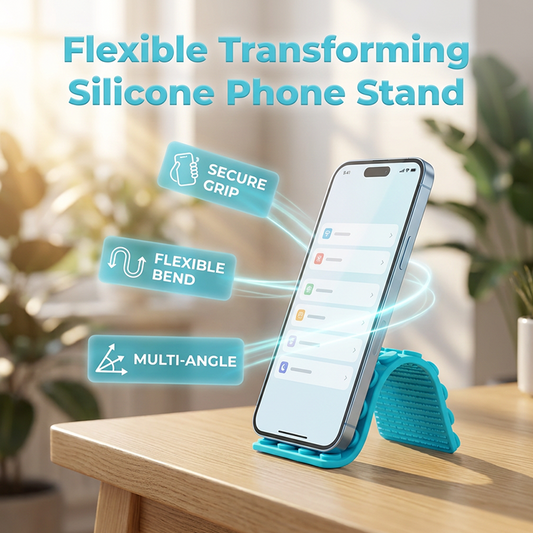 💥Tijdelijke Korting! 💥🧲Draagbare Handsfree Standaard voor Smartphone | Wasbaar & Herbruikbaar | Universeel📱