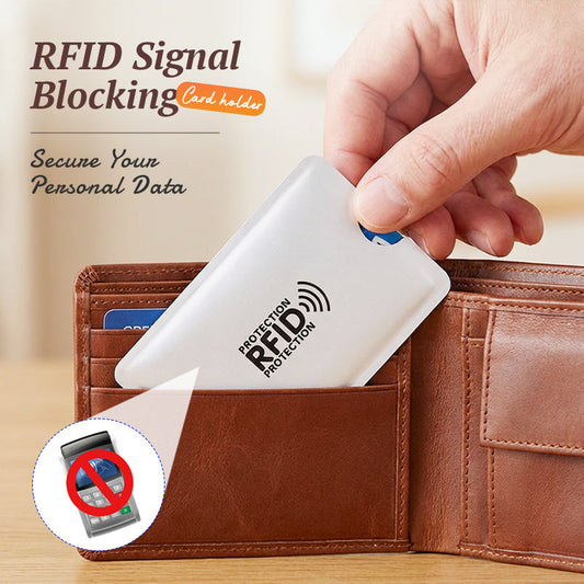 💥Tijdelijke Korting!💥 Identiteitsbescherming Kaarthouder | Blokkeert RFID/NFC Signalen | Dun & Licht🛡️💳