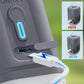 💥【LIMITED TIME 50% OFF】🔥 Oplaadbare Camping Luchtpomp | 200L/min Krachtige Luchtstroom | Licht & Compact | 1200mAh Lithium Batterij | 5 Mondstukken | Grijs/Champagne/Zwart