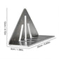 🎉【Aanbieding】📐🔧Hoekmeter voor Markeren van Vierkante Buizen | Saddle Square Design | 45°/22,5° Groeven | 13/25 cm💪 📏