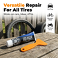 🎉Tijdelijke Korting! 🚙🔧Complete Lekke Band Reparatieset voor Auto, Motor & Fiets | Luchtdicht & Flexibel🏍️✅