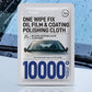 🎉【Aanbieding】🚗✨Instant Clarity Olieverwijderingsdoekjes | Magnesiumklei Formule | 3/6 Stuks | Inclusief Handschoenen📦